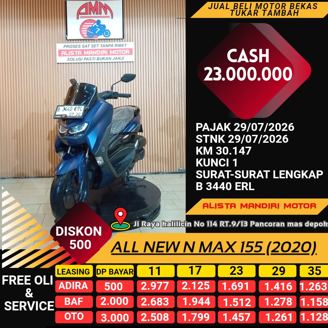 ALL NEW N MAX ABS 155